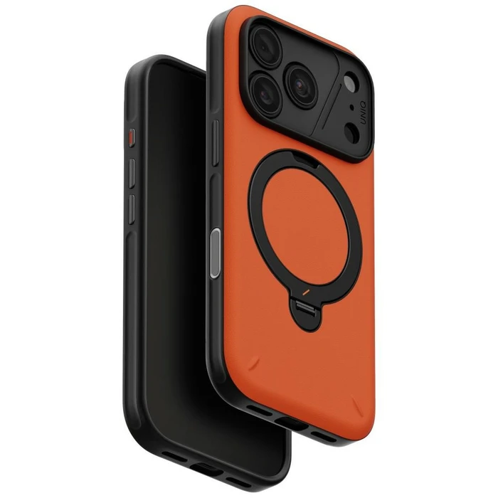 UNIQ Elix Apple iPhone 18 Pro / 17 Pro 360 Rotating Kickstand orange