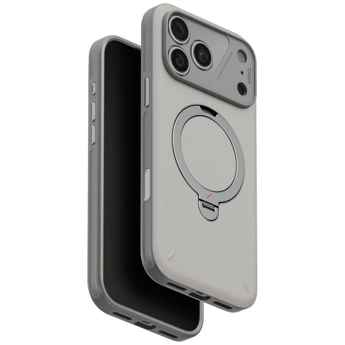 UNIQ Elix Apple iPhone 18 Pro Max / 17 Pro Max 360 Rotating Kickstand light grey