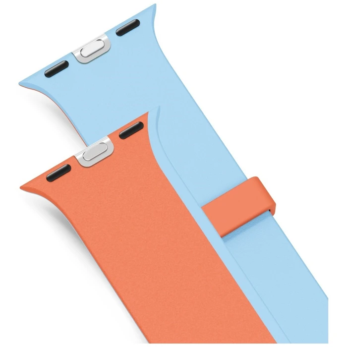 UNIQ Revix IV Reversible Magnetic Apple Watch Series 1/2/3/4/5/6/7/8/9/10/11/12SE/SE2/SE3 40/41/42mm orange-blue