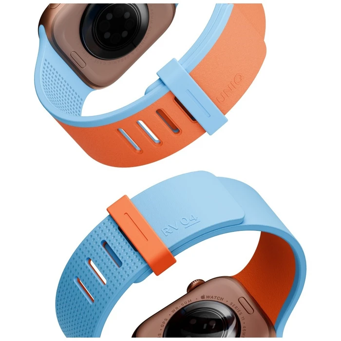 UNIQ Revix IV Reversible Magnetic Apple Watch Series 1/2/3/4/5/6/7/8/9/10/11/12SE/SE2/SE3 40/41/42mm orange-blue
