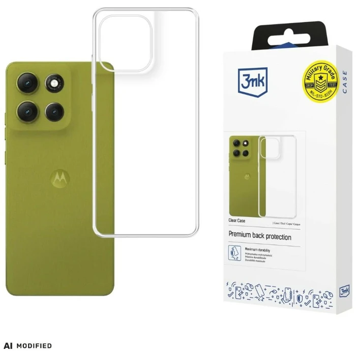 3MK Clear Case Motorola Moto G86 Power