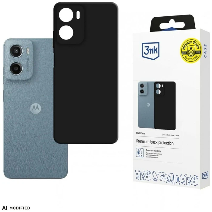 3MK Matt Case Motorola Moto G05 / E15 G4