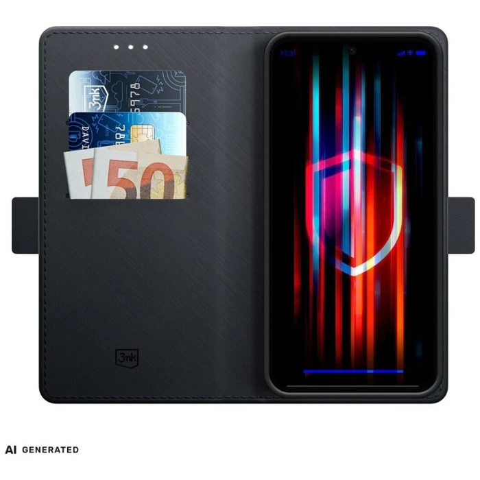 3MK Wallet Case Honor X5C Plus 4G black