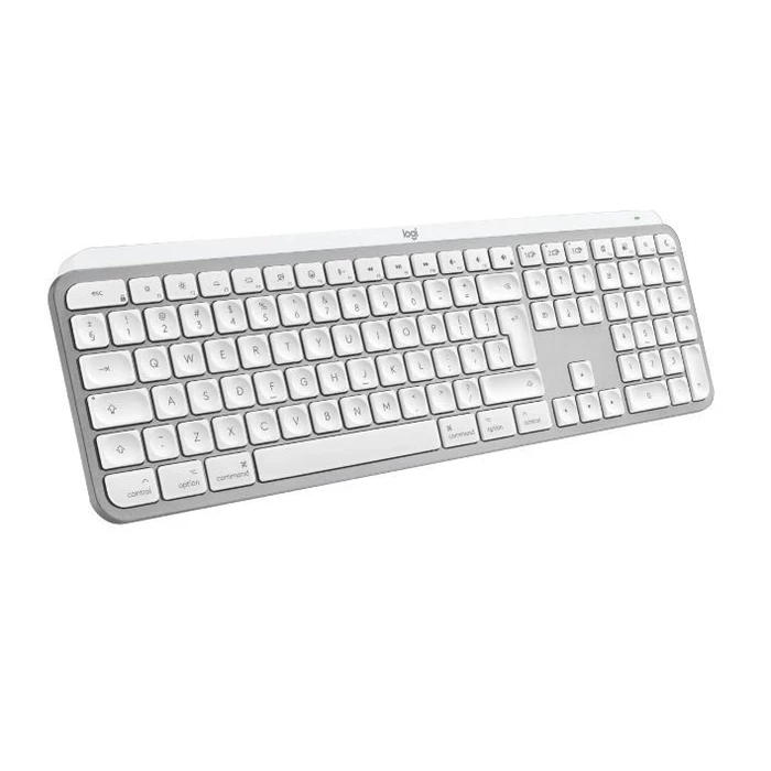 Πληκτρολόγιο Ασύρματο Logitech Mx Keys S For Mac Pale Grey Us 920-011638