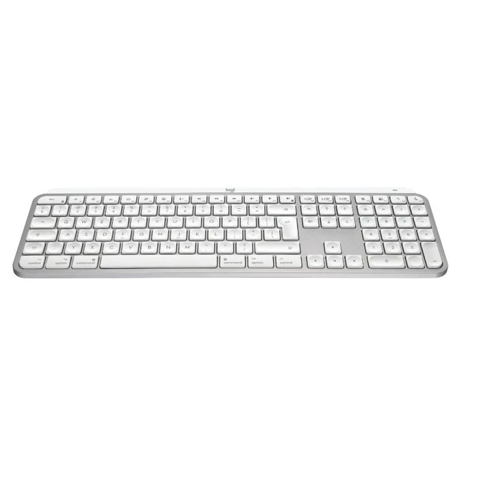 Πληκτρολόγιο Ασύρματο Logitech Mx Keys S For Mac Pale Grey Us 920-011638