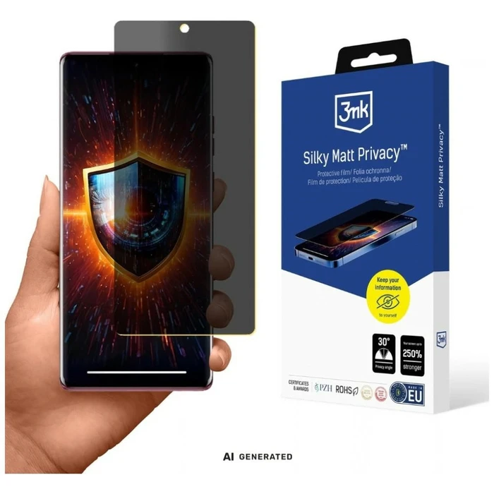 3MK Silky Matt Privacy Motorola Edge 50 Fusion