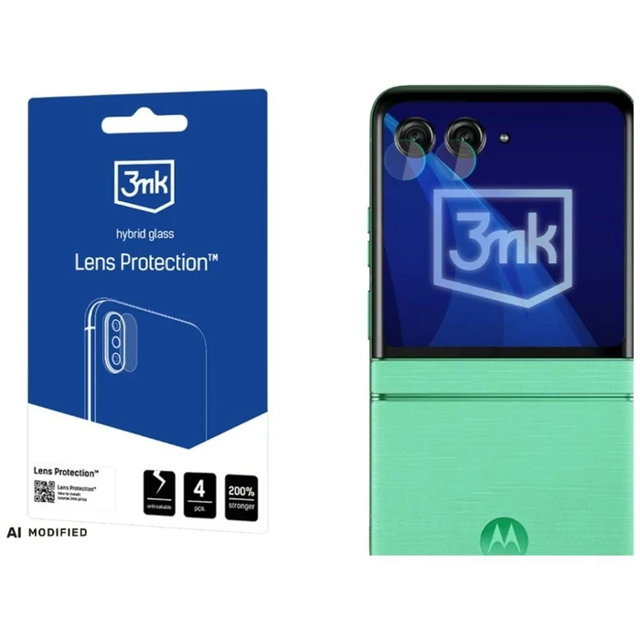 3MK Lens Protection Motorola Razr 60 [4 PACK]