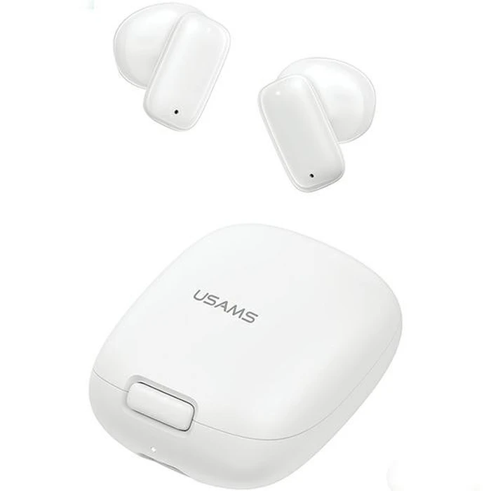 Bluetooth Handsfree Usams 5.3 Tws Id Series White
