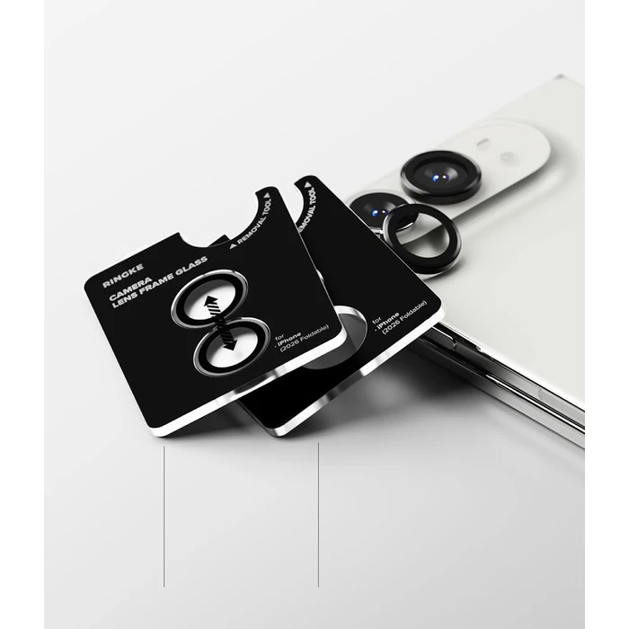 Ringke Camera Frame Apple iPhone Duo Black [2 PACK]