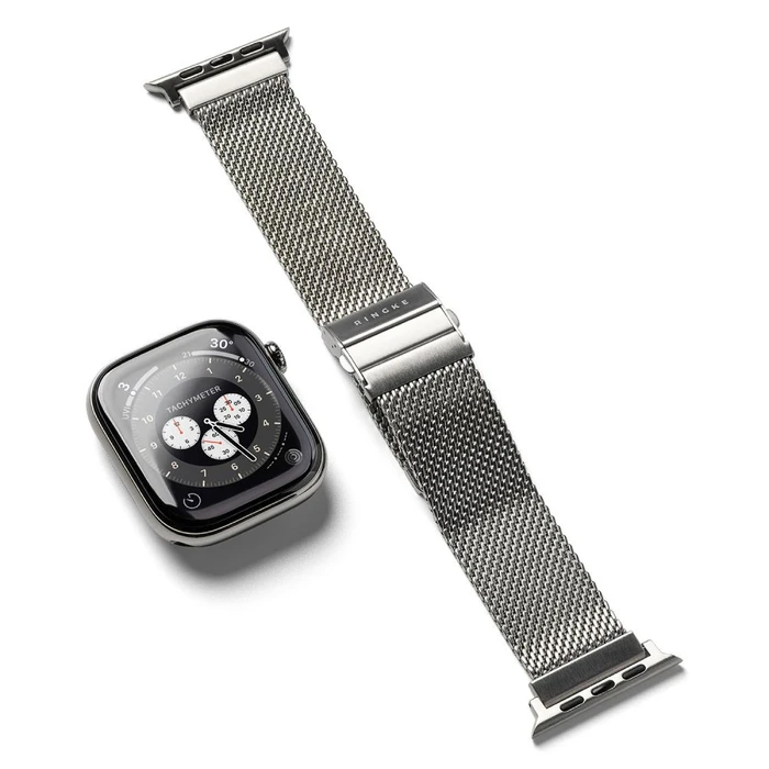 Ringke Metal One Mesh Apple Watch 8 / 9 / 10 / 11 / 12 / SE / Ultra 44/45/46/49 mm Silver