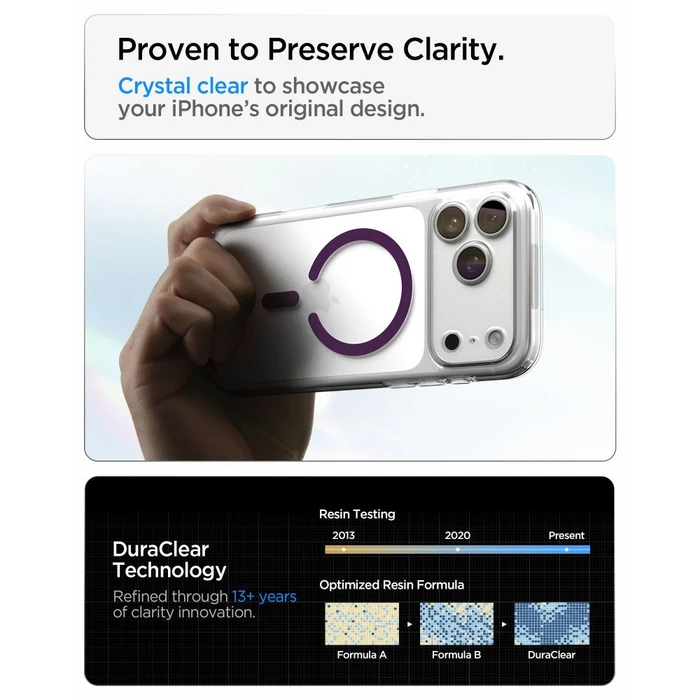 Spigen Ultra Hybrid MagSafe Apple iPhone 17 Pro / 18 Pro Clear/burgundy