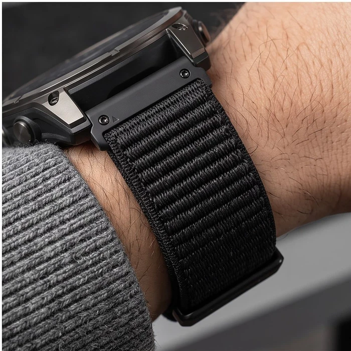 Tech-Protect NylonLoop Garmin Fenix 5x / 5x Plus / 6x / 6x Pro / 7x / 8 / 8 Pro / 9 / 9 Pro 51 mm Black