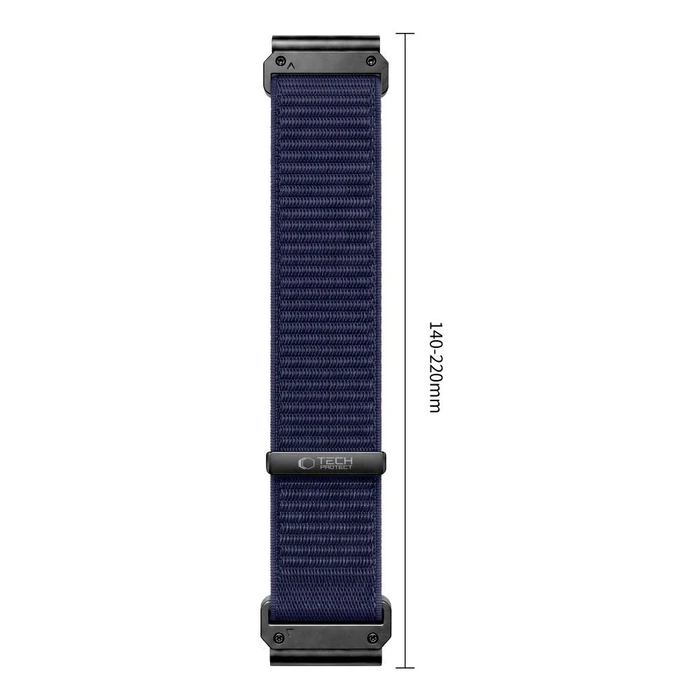Tech-Protect NylonLoop Garmin Fenix 5x / 5x Plus / 6x / 6x Pro / 7x / 8 / 8 Pro / 9 / 9 Pro 51 mm Navy Blue