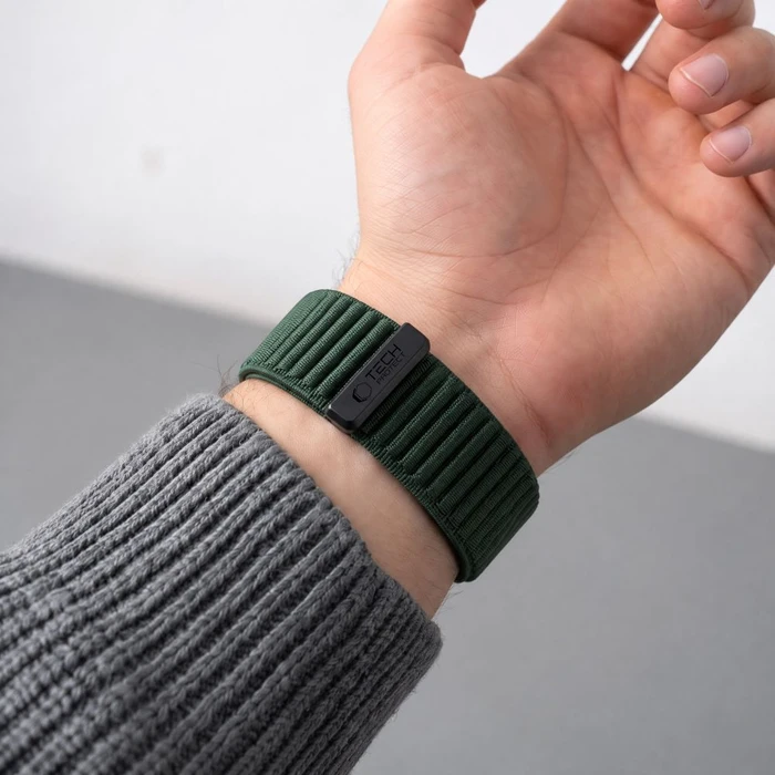 Tech-Protect NylonLoop Garmin Fenix 5x / 5x Plus / 6x / 6x Pro / 7x / 8 / 8 Pro / 9 / 9 Pro 51 mm Military Green