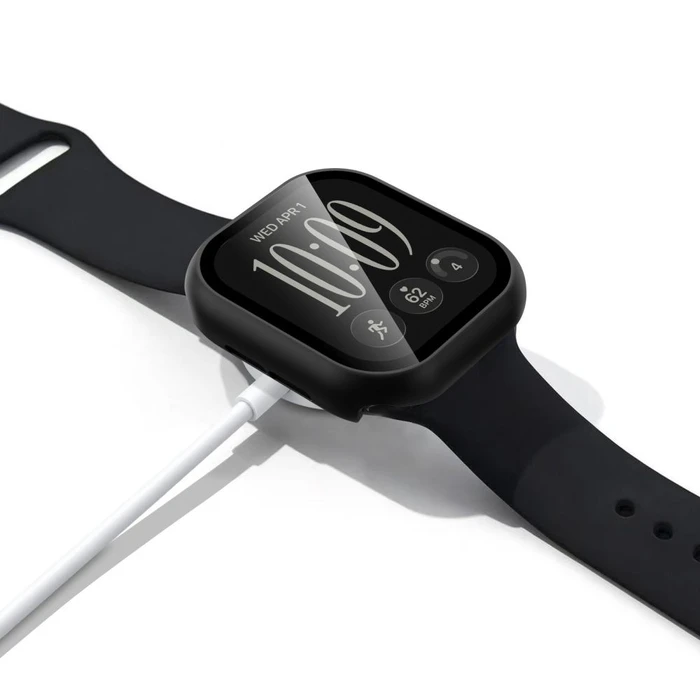 Tech-Protect Defense Apple Watch 12 46 mm Black & Clear [2 PACK]