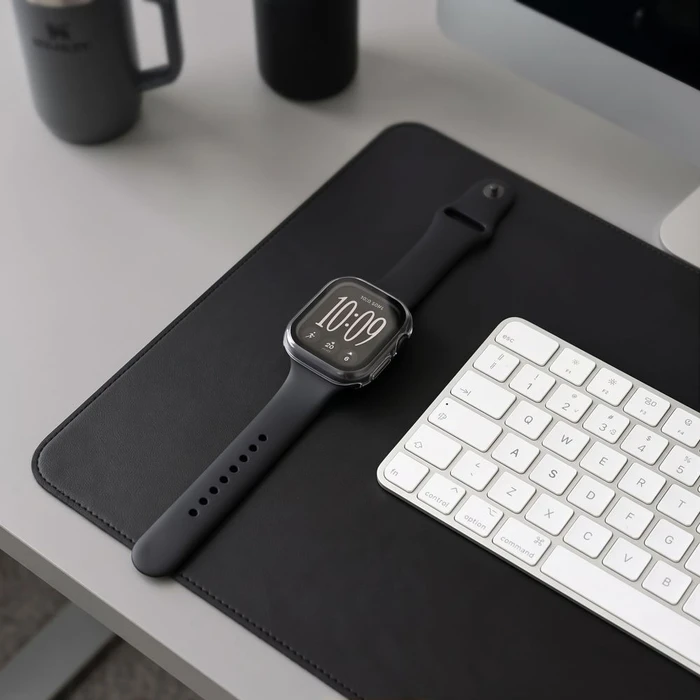 Tech-Protect Defense Apple Watch 12 46 mm Black & Clear [2 PACK]