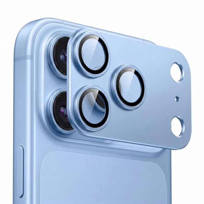 Tech-Protect Camfull Fit+ Apple iPhone 18 Pro Light Blue