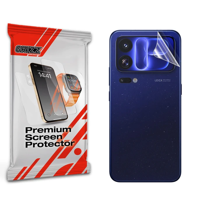 GrizzGlass SatinSkin Back Film for Xiaomi 18 Pro