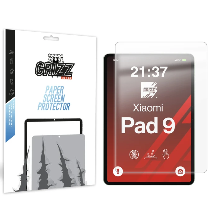 GrizzGlass PaperScreen Matte Film for Xiaomi Pad 9