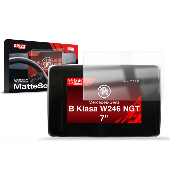 Matte GrizzGlass CarDisplay Protection Mercedes B-Class W246 NGT 7" (2011-2018)
