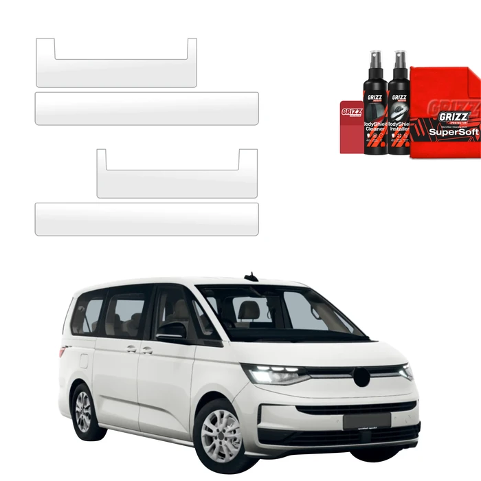 GrizzGlass BodyShield Door Sill Protective Film Volkswagen Multivan T7 (2026) [4in1]