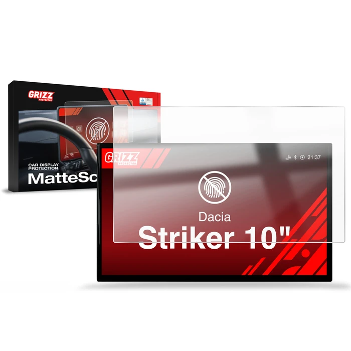Matte GrizzGlass CarDisplay Protection Dacia Striker 10" (2026)