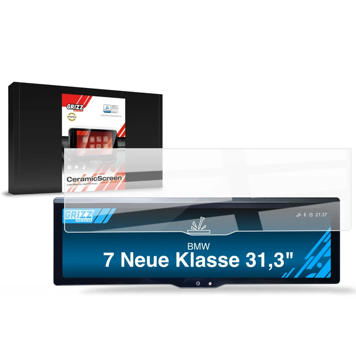 Ceramic GrizzGlass CarDisplay Protection BMW 7 Neue Klasse 31,3" (2026)