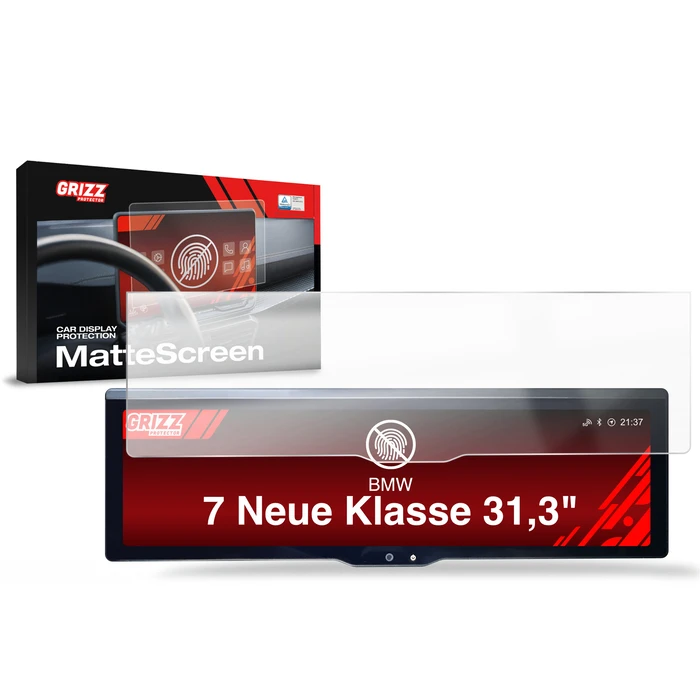 Matte GrizzGlass CarDisplay Protection BMW 7 Neue Klasse 31,3" (2026)