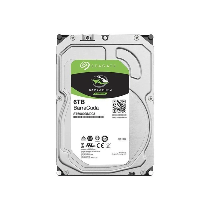 Εσωτερικός Σκληρός Δίσκος 3.5" 6TB Seagate Barracuda ST6000DM003 SATA 6Gb/s