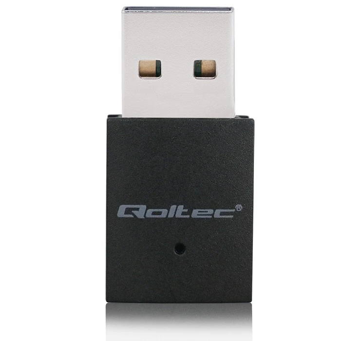 Αντάπτορας Δικτύου USB Qoltec WiFi,BT4.0,USB 600Mbps, wireless