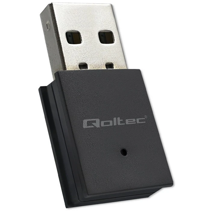 Αντάπτορας Δικτύου USB Qoltec WiFi,BT4.0,USB 600Mbps, wireless
