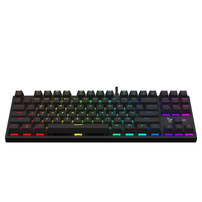 Gaming Πληκτρολόγιο Ενσύρματο Savio Rgb Tempest X2 Outemu Blue