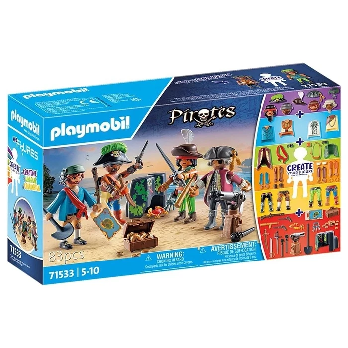 Playmobil Figures Set Pirates 71533 My Figures Piraci