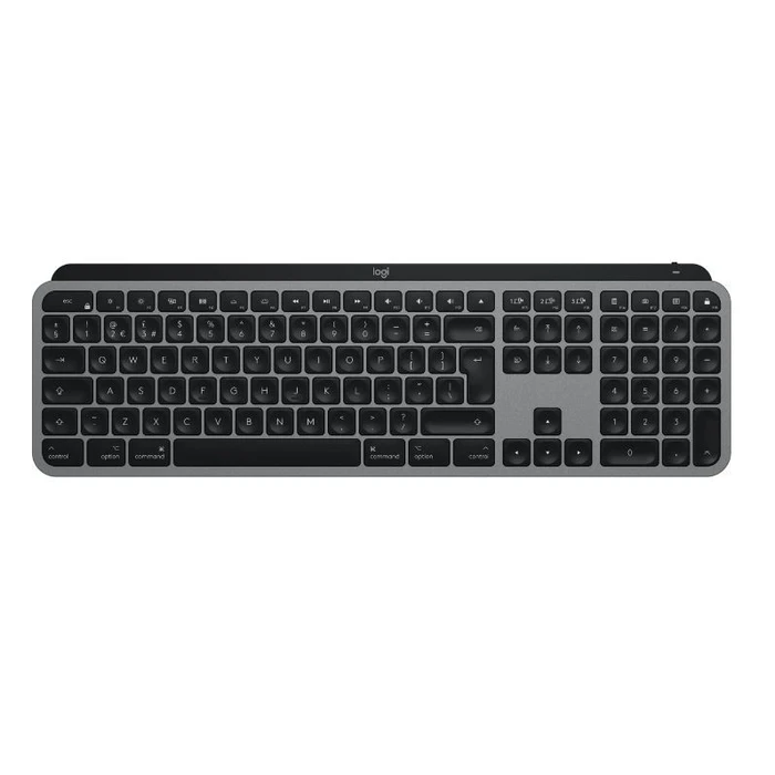 Πληκτρολόγιο Ασύρματο Logitech Mx Keys S For Mac Space Grey Us 920-011637