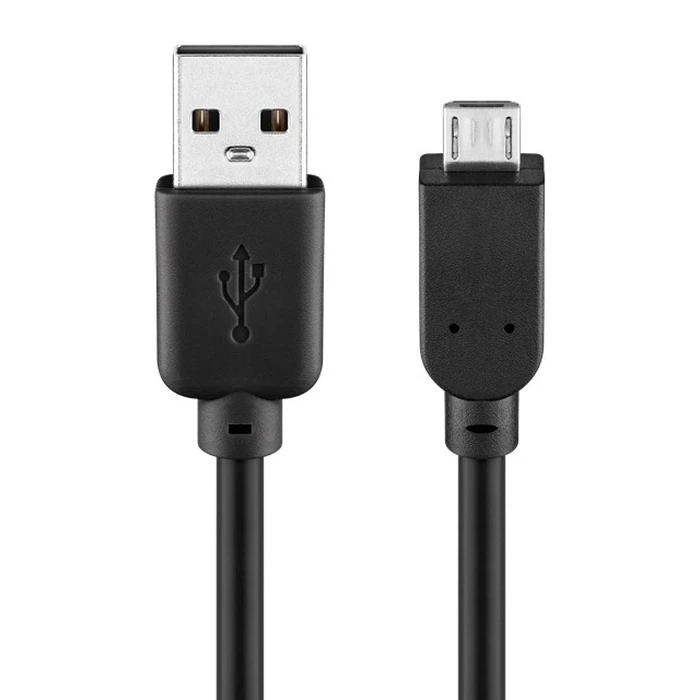 Καλώδιο USB Goobay 2.0 σε Micro USB 93181, 1.5m, μαύρο