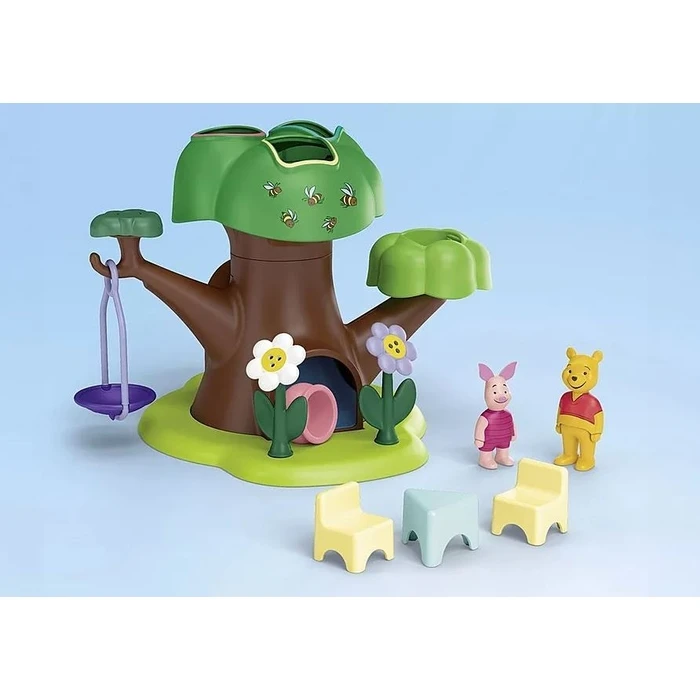 Playmobil Junior Disney 71693 Winnie the Pooh and Piglet Tree House Figure Set