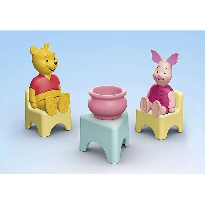 Playmobil Junior Disney 71693 Winnie the Pooh and Piglet Tree House Figure Set