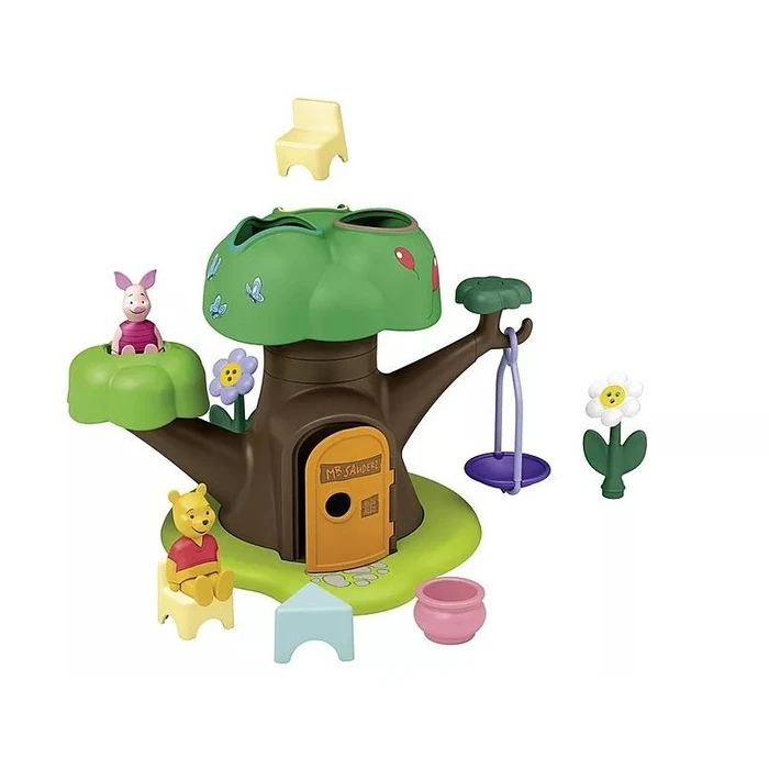 Playmobil Junior Disney 71693 Winnie the Pooh and Piglet Tree House Figure Set