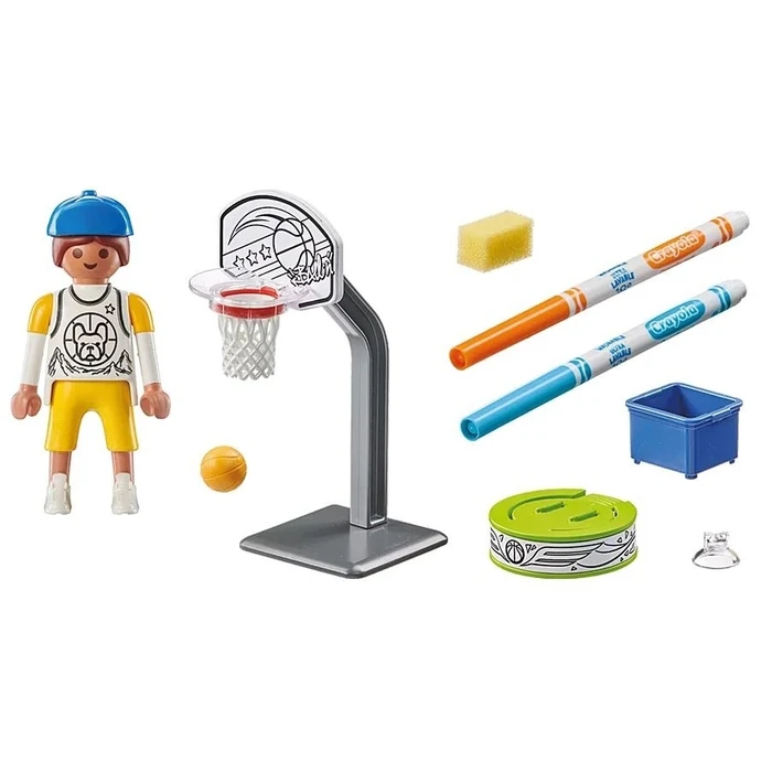 Playmobil Color 71516 Skater with basketball figurines set