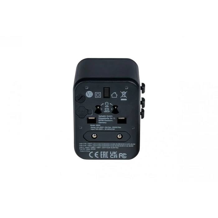 Φορτιστής Πρίζας Verbatim UTA-02 49544