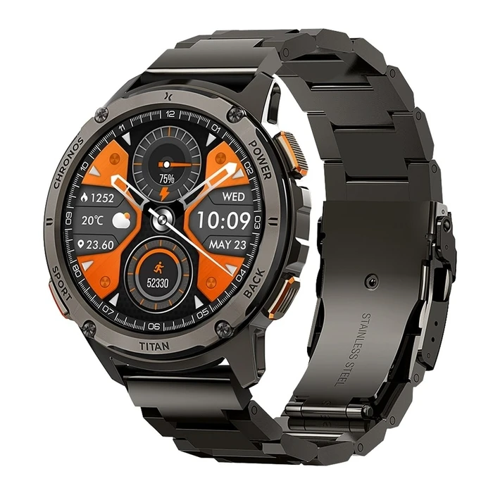 Smartwatch Maxcom FW110 Titan Chronos Black