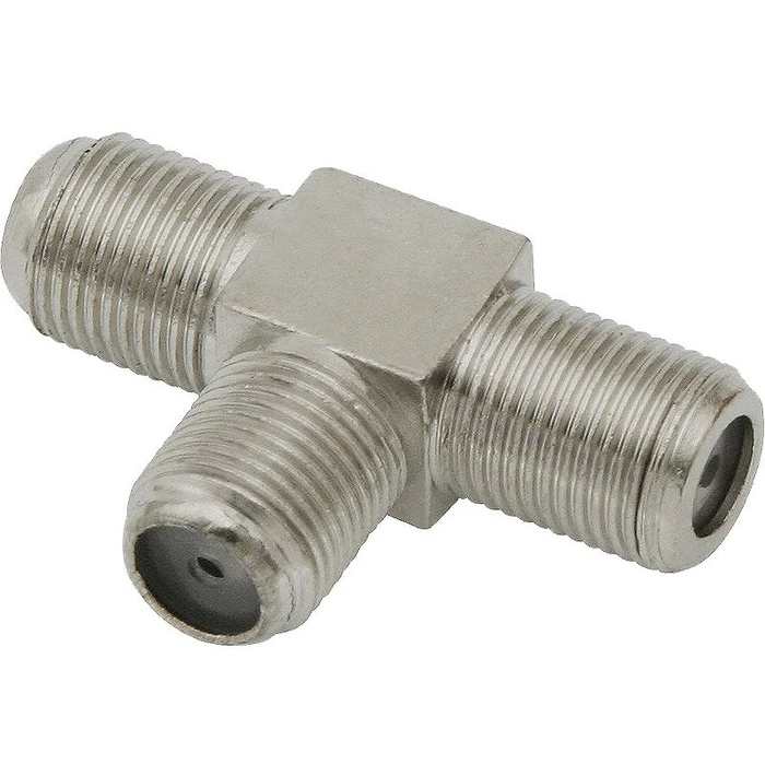 Default F Connector Female to 2 Female Adapter DM-3852
