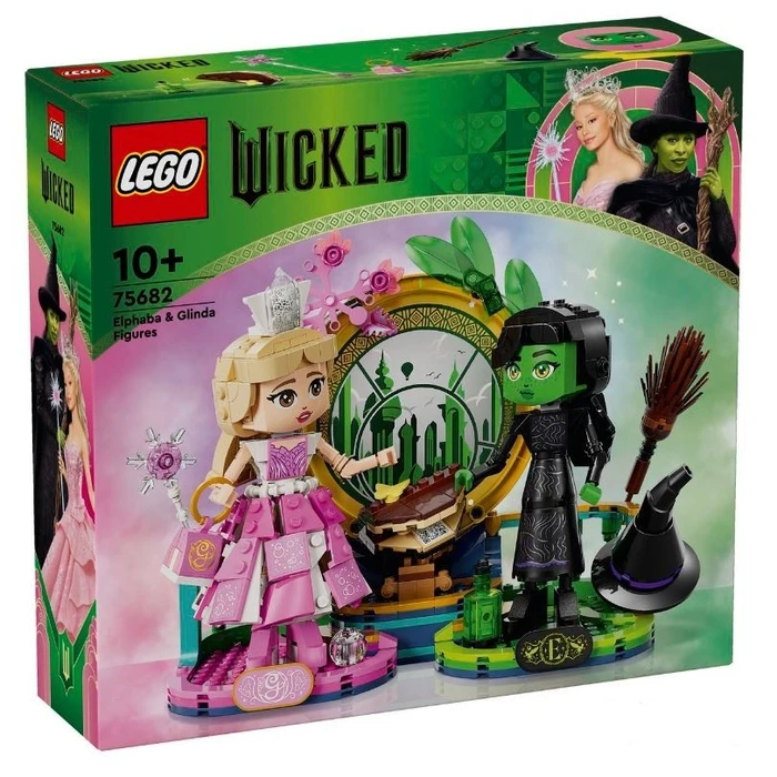 LEGO Bricks Wicked 75682 Elphaba & Glinda Figures