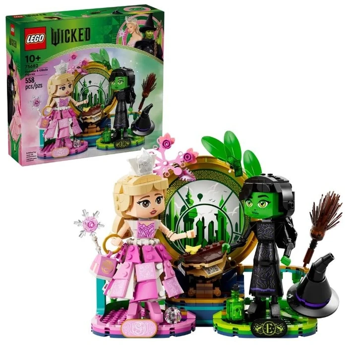 LEGO Bricks Wicked 75682 Elphaba & Glinda Figures