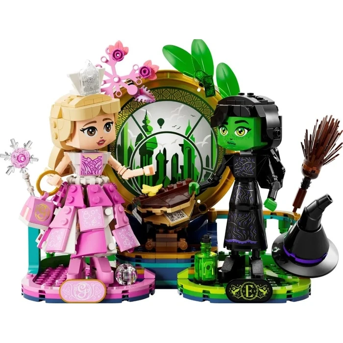 LEGO Bricks Wicked 75682 Elphaba & Glinda Figures