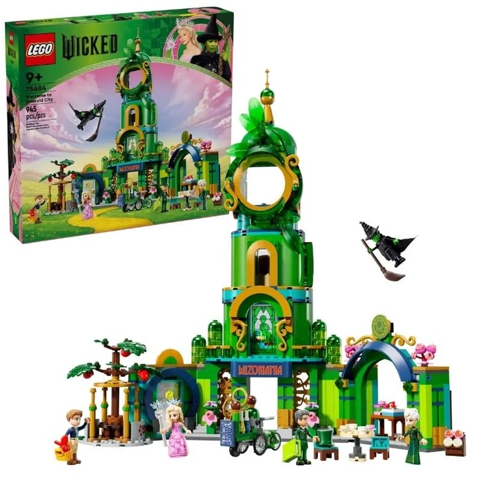 LEGO Bricks Wicked 75684 Welcome To Emerald City