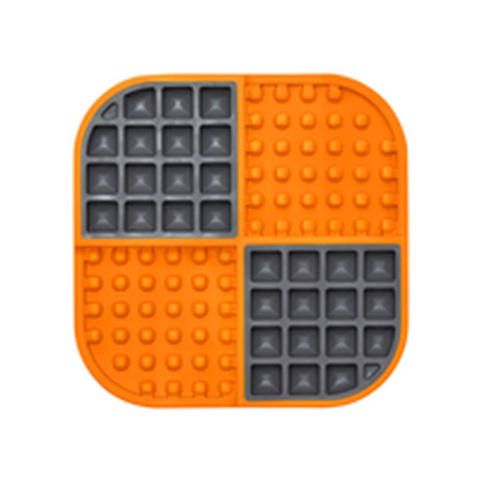 Ταΐστρα Σκύλων Lickimat Dog Slomo Orange πολυπροπυλένιο TPR