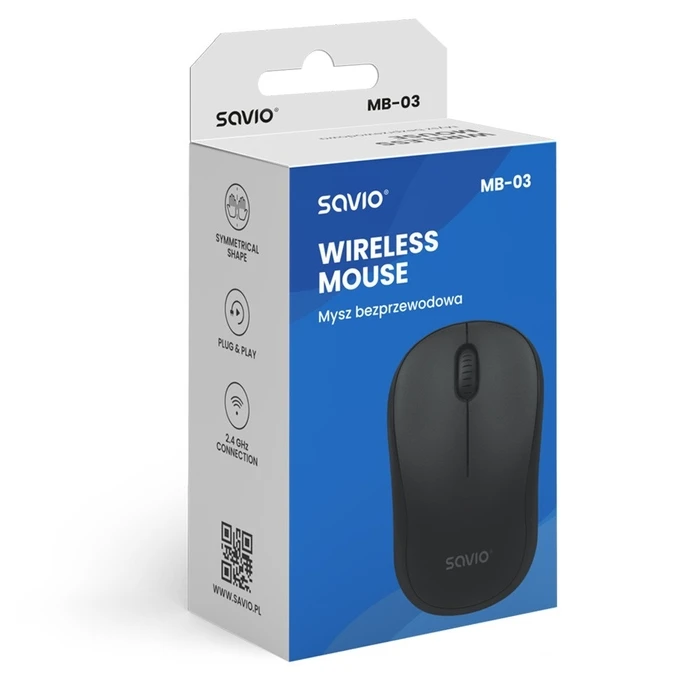 Ποντίκι Ασύρματο Savio Mb-03 Savio