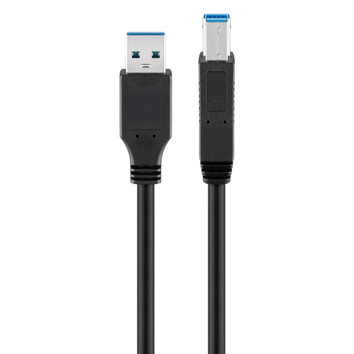Καλώδιο USB Goobay 3.0 SuperSpeed σε USB Type B 93654, 3m, μαύρο