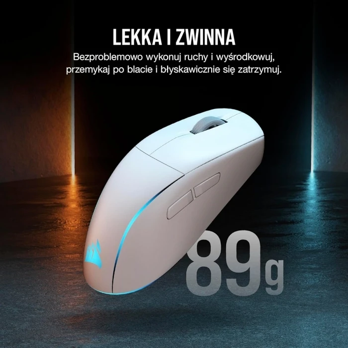 Ποντίκι Gaming Ασύρματο Corsair M75 White Rgb